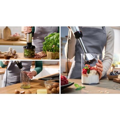 8. Bosch MSM6M621 Serie 6 ErgoMaster Hand Blender (1000W; Black)