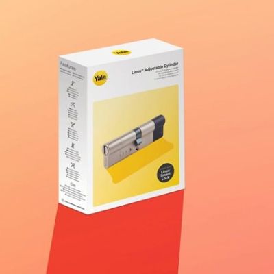 5. Yale Linus Adjustable Cylinder