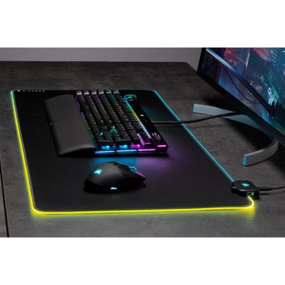 6. Corsair MM700 RGB Extended XL Gaming Mouse Pad