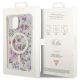 9. Guess GUHMP14MHCFWST iPhone 14 Plus 6.7" transparent hardcase Flower MagSafe