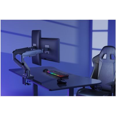 7. LC-Power Monitor Arm for 2 Monitors up to 86.36 cm (W) Dual