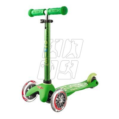 4. Micro 3-wheeled scooter/ride-on Mini 3in1 Deluxe Green