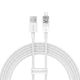 Baseus Explorer Series cable USB - Lightning 2.4A 2 m white (CATS010102)