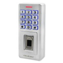 QOLTEC OBERON CODE LOCK WITH FINGERPRINT READER | RFID | CODE | CARD | KEYRING | BELL | IP68 | EM