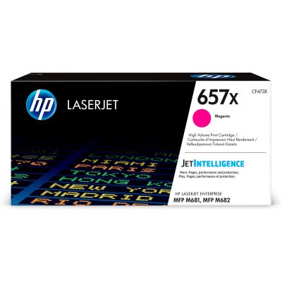 120. LASERJET TONER CRTG/657X HIGH YIELD MAGENTA