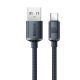 2. Baseus Crystal Shine Series cable USB cable for fast charging and data transfer USB Type A - USB Type C 100W 2m black (CAJY000501)