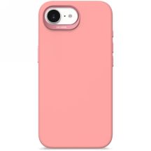 Decoded Silicone Backcover with MagSafe for iPhone 16e - Pink