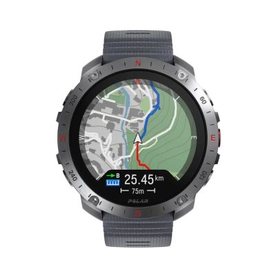 Polar Grit X2 Pro 3.53 cm (1.39") AMOLED Digital 454 x 454 px Touchscreen Gray GPS