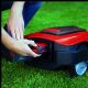 4. Einhell FREELEXO 1200 LCD BT Robot Lawnmower Battery Red