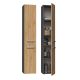 NEL II bathroom cabinet 31x30xH174 anthracite/artisan