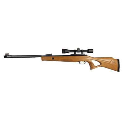 4. BEEMAN 10620 4.5mm air rifle, 1-shot, with 6x40 do17J scope (B-10620)