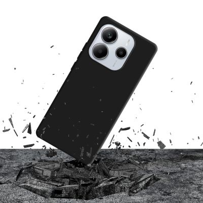 8. 3mk Silicone Case for Xiaomi Redmi Note 14 5G - black