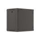 19. LANBERG WALL-MOUNTED RACK CABINET 19" 9U 540X350 BLACK GLASS DOOR (FLAT PACK)