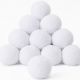 2. ARTIFICIAL SNOW BALLS FOR DECORATION 6CM 9 PCS