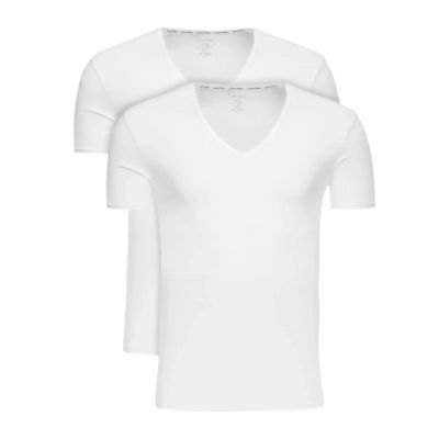 4. Calvin Klein V Neck Slim Fit T-Shirt M 000NB1089A
