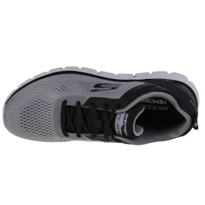 3. Skechers Track-Broader 232698-GYBK Gray 41