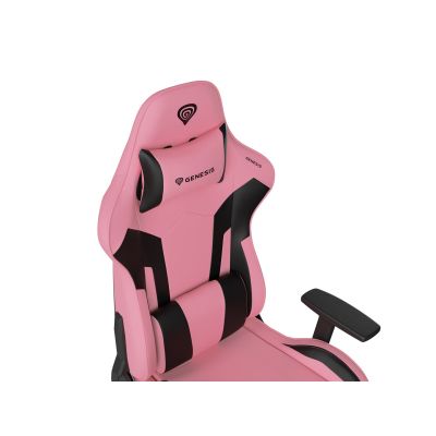 8. GENESIS Nitro 720 Air-Filled Gaming Chair Black, Pink
