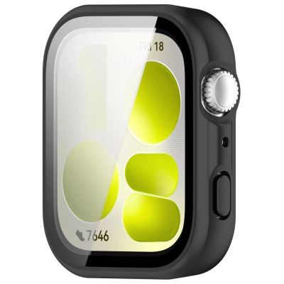 3. Tech-Protect Defense Case for Huawei Watch Fit 5 - Black