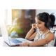 3. Kensington K33065WW Headphones/Headset Wired Headband Office/Call Center USB Type-A Black