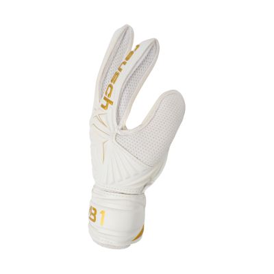 4. Reusch Attrakt AB1 Solid Junior goalkeeper gloves white 5672003 1130