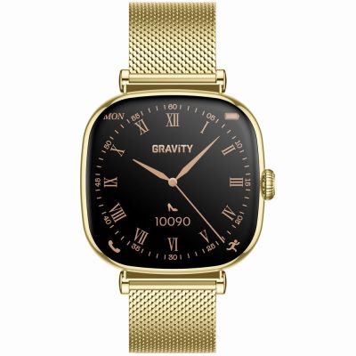8. Smartwatch Gravity Gold Bracelet + Strap GT32-2