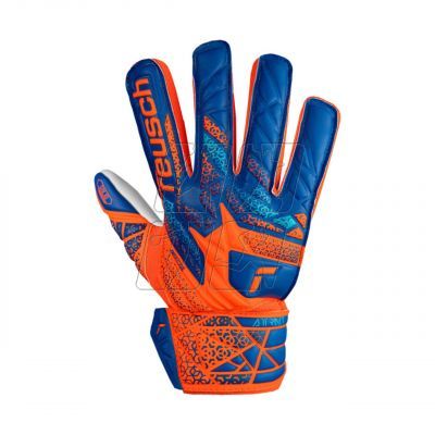 3. Reusch Attrakt Starter Solid Finger Support Jr 5472511 2290 Goalkeeper Gloves