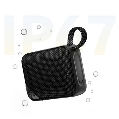 6. QCY SP2 IP67 Bluetooth Speaker with RGB Backlight and Stereo Mode - Black