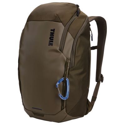 14. Thule Chasm TCHB215 Deep Khaki Backpack Polyester Hiking Backpack