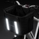 5. Wozinsky fabric bicycle basket large - black