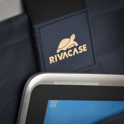 8. RIVACASE LAPTOP BACKPACK 17.3" TEGEL, BLACK, 23L, WATERPROOF MATERIAL, POCKETS FOR TABLET 10.1", SMARTPHONE, DOCUMENT, ACCESSORIES