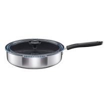 26cm Ceramic Coating Frying Pan with Functional Form Lid