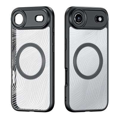 2. Dux Ducis Aimo Mag Case with Magnetic Ring for iPhone 17 Air – Black