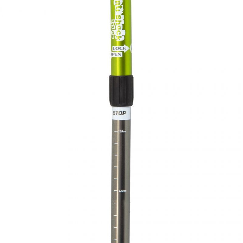3. Enero Expedition trekking poles with cover, green 338696