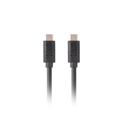 5. LANBERG CABLE USB-C M/M 3.2 GEN2 1M 10GB/S PD100W CA-CMCM-32CU-0010-BK