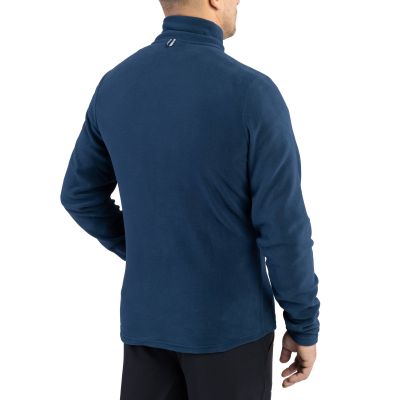3. Men’s Viking Tesero Man Fleece Jacket, Navy Blue, Zip-Up, for Trekking (740/24/4342/1900)