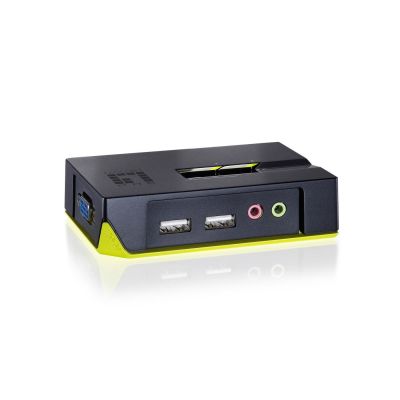 9. LevelOne KVM-0221 KVM Switch Black, Green
