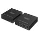 Extension cable (extender) via twisted pair cat. 6A USB 3.1 Gen1 up to 100m, 3x USB-A, 1x USB-C up to 5 Gbps, 1x RJ45 (Gigabit Ethernet) - set (receiver/transmitter)