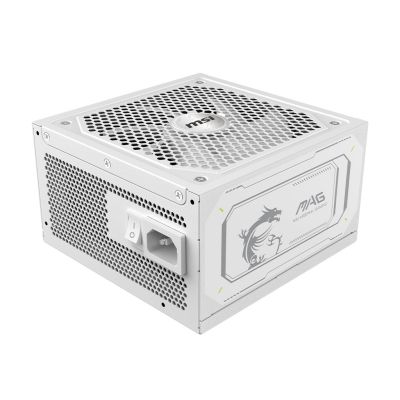 5. MSI MAG A1000GL PCIE5 WHITE Power Supply Module 1000W 24-pin ATX ATX White