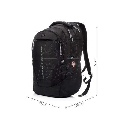 38. Swissbags Backpack with 17.3 &quot;Laptop Bag Zurich 33 L 76201