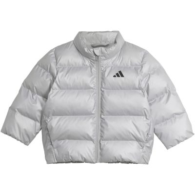 Adidas Synthetic Down Glam Silver Kids Jacket JM8870