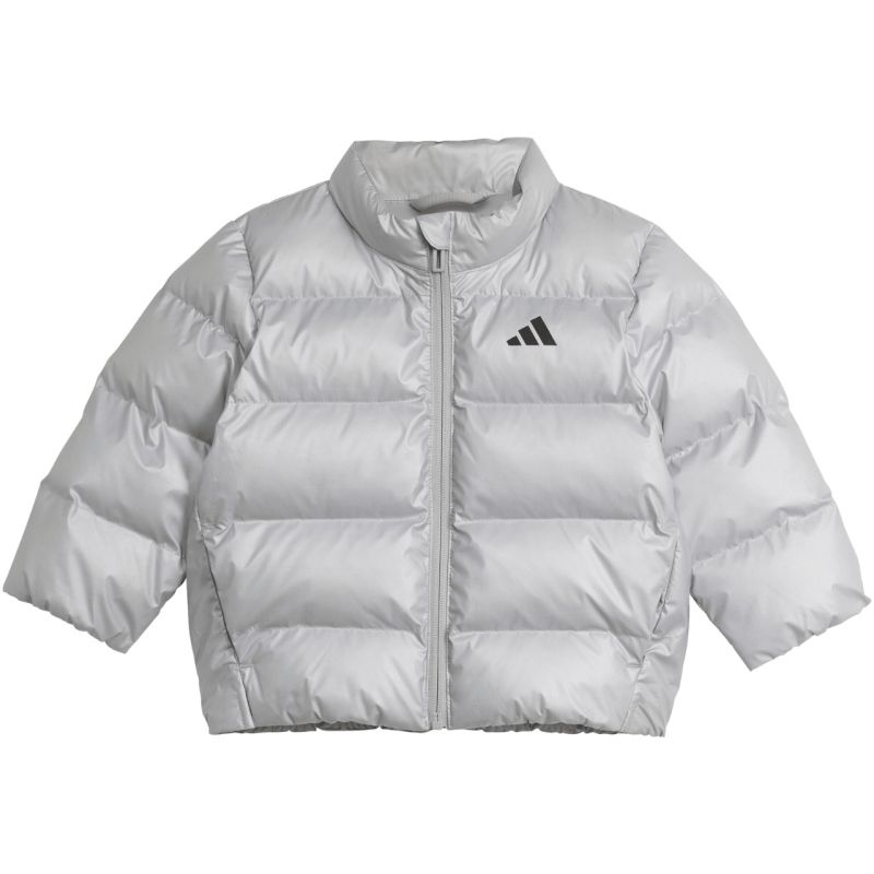 Adidas Synthetic Down Glam Silver Kids Jacket JM8870