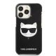 3. Karl Lagerfeld KLHCP13LTPECK iPhone 13 Pro / 13 6.1" hardcase black/black Choupette Head