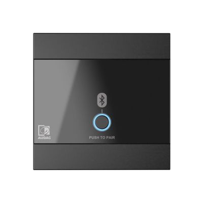 AUDAC WP220/B wall module, bluetooth black