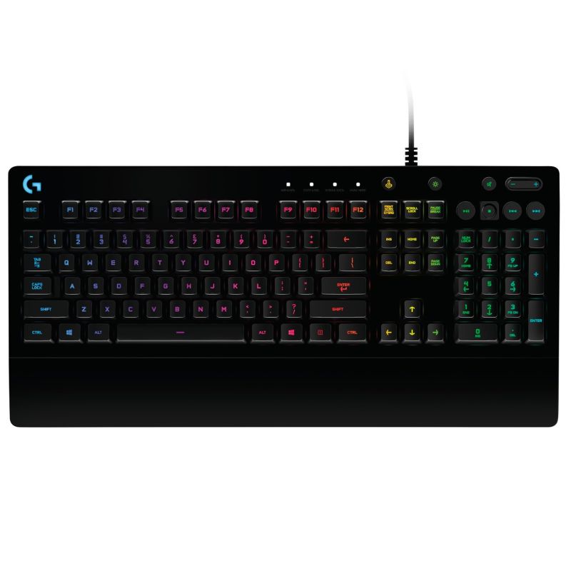 2. Logitech G 920-008090 Gaming Keyboard USB QWERTY Scandinavia Black