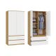 8. MALWA SS-90 ARTISAN WARDROBE / WHITE SET