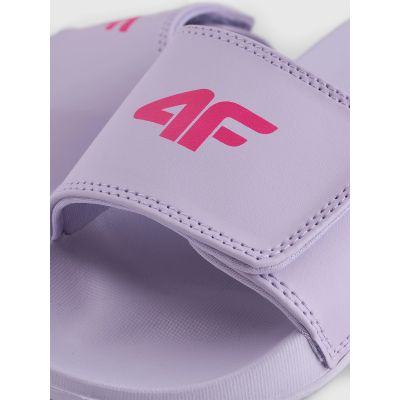 8. Girls' Velcro Flip-Flops 4F 4FJWSS26FSLIF032-52S
