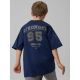 2. Boy's loose T-shirt with print 4F 4FJRSS26TTSHM3465-31S