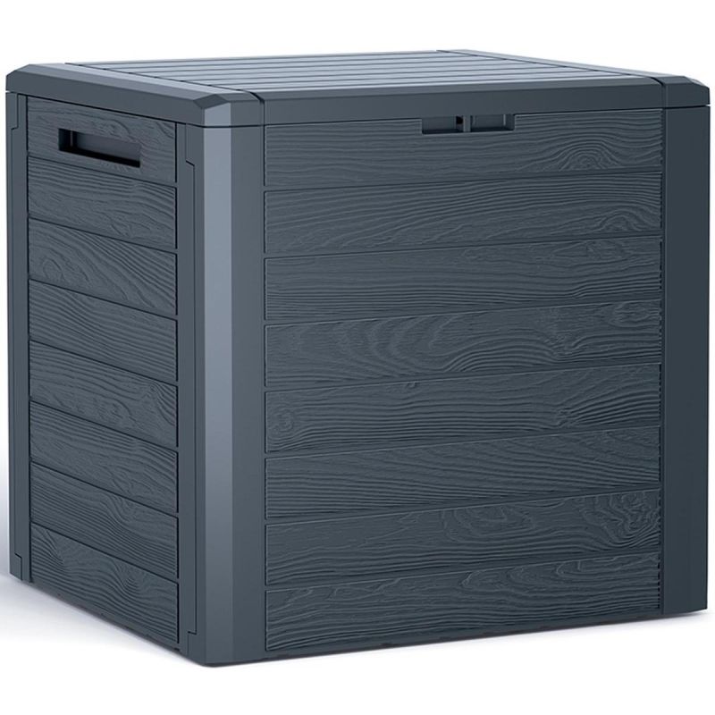 13. GARDEN BOX 140L ANTHRACITE WOODEBOX