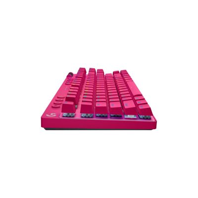 12. Logitech PRO X TKL Keyboard Pink