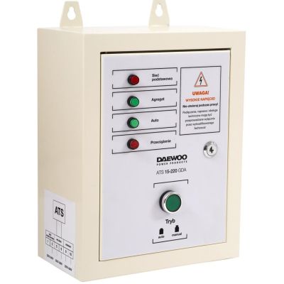 2. Daewoo ATS15-230GDA automatic transfer switch (ATSs)